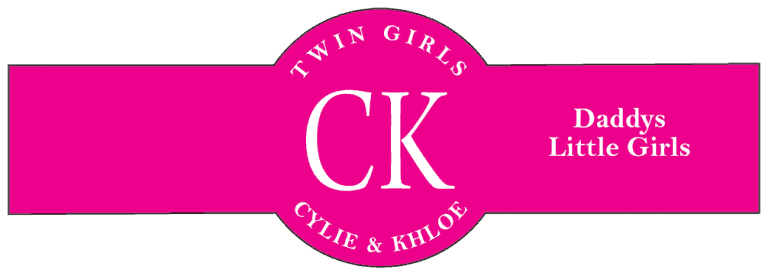 Baby Twins Cigar Band Template 02 Girls